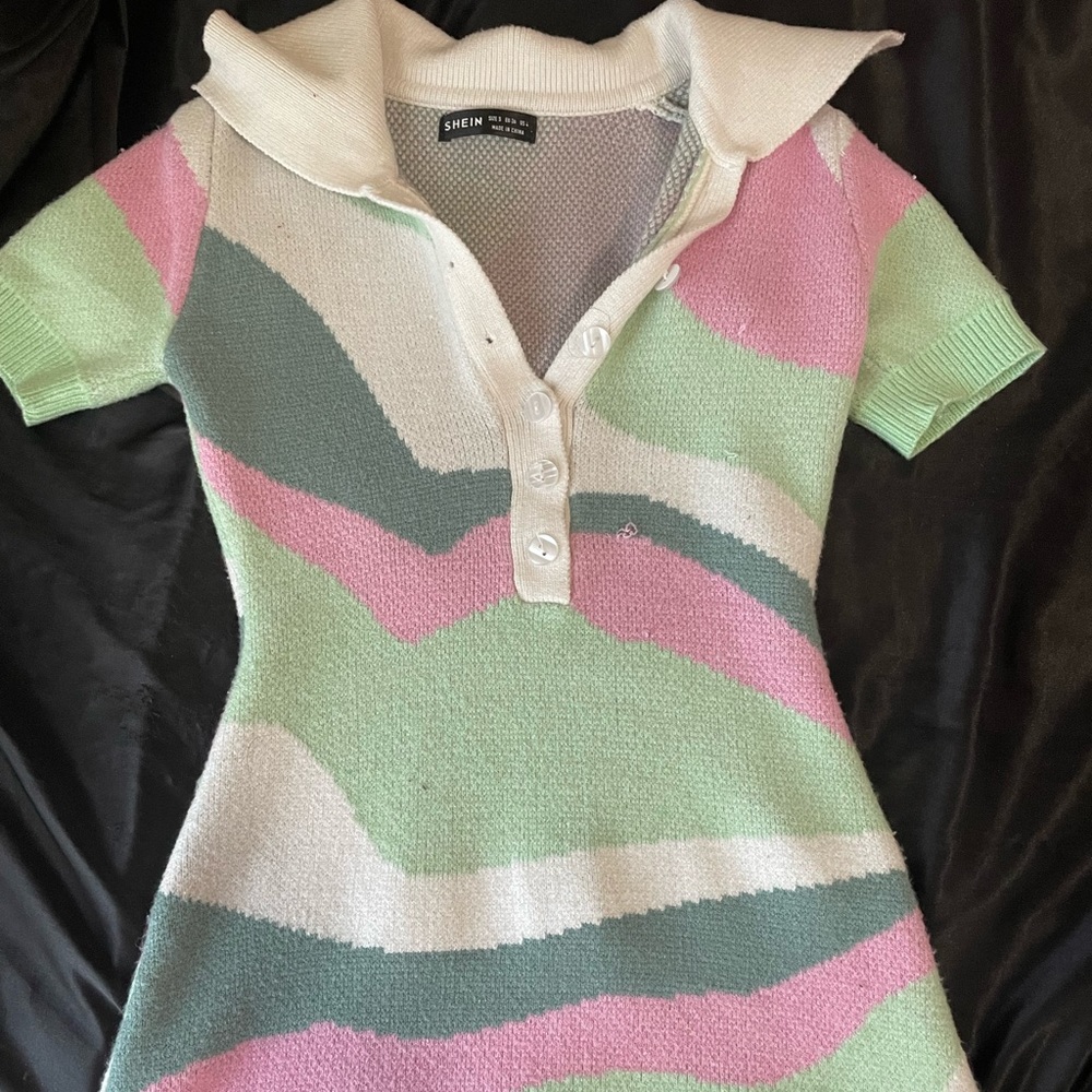 Multi color romper